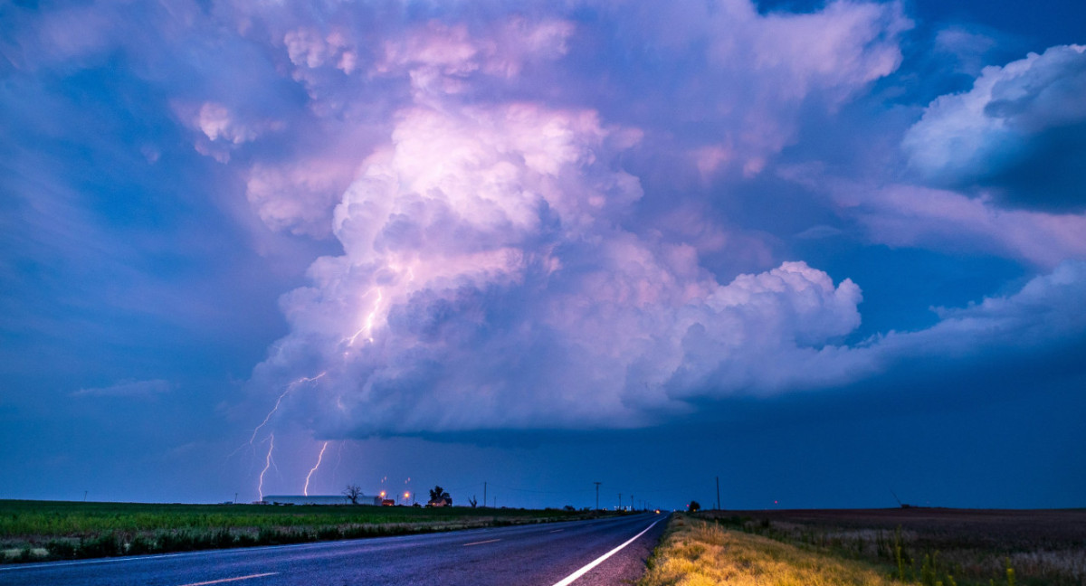 Tormenta supercelda. Foto: Unsplash