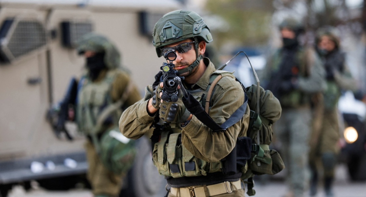 Soldado israelí; Guerra en Media Oriente. Foto: Reuters