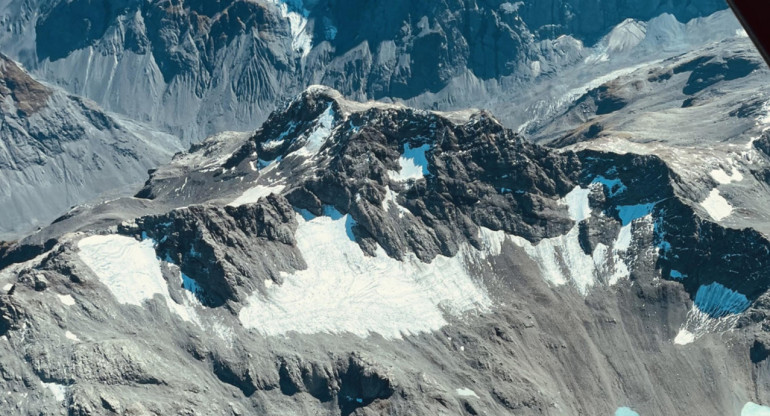 Los glaciares de Nueva Zelanda pierden "continuamente" hielo. Foto: EFE.