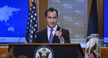 Matthew Miller, portavoz del Departamento de Estado. Foto: Reuters.