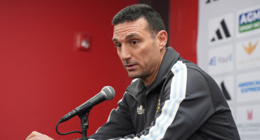 Lionel Scaloni, entrenador de la Selección Argentina. Foto: NA.