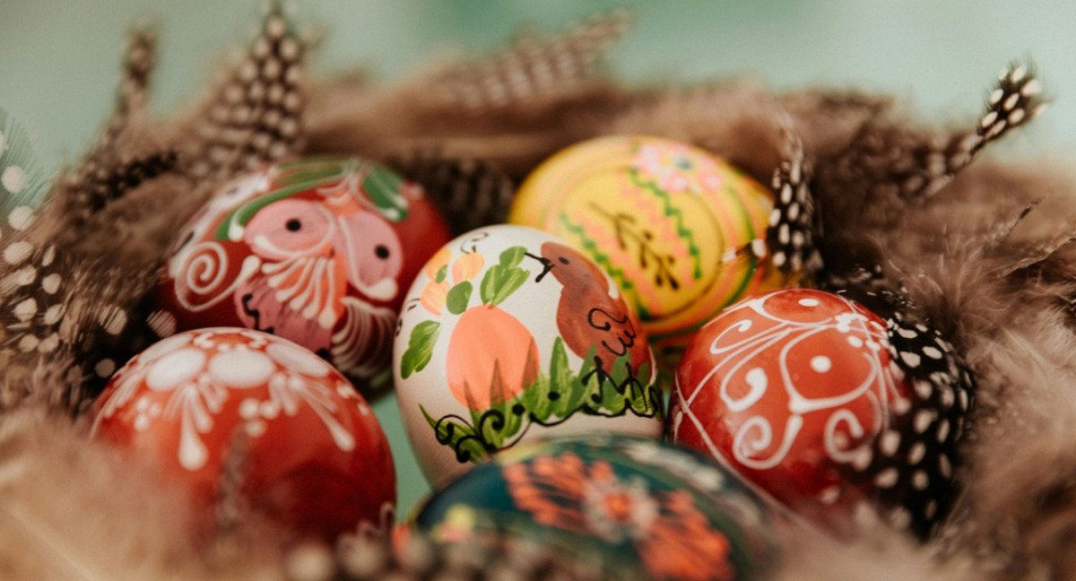 Huevos de Pascua; Semana Santa. Foto: Unsplash.