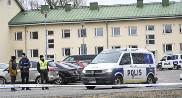 La escuela finlandesa donde ocurrió el ataque. Foto: EFE