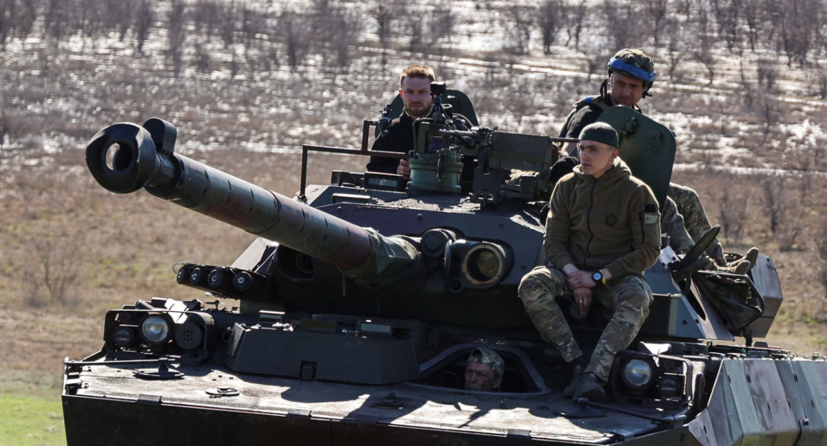 Infantes de la Marina ucraniana. Foto: Reuters.