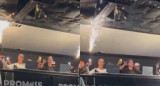 Encendieron bengalas en un boliche de Burzaco. Foto: captura video.