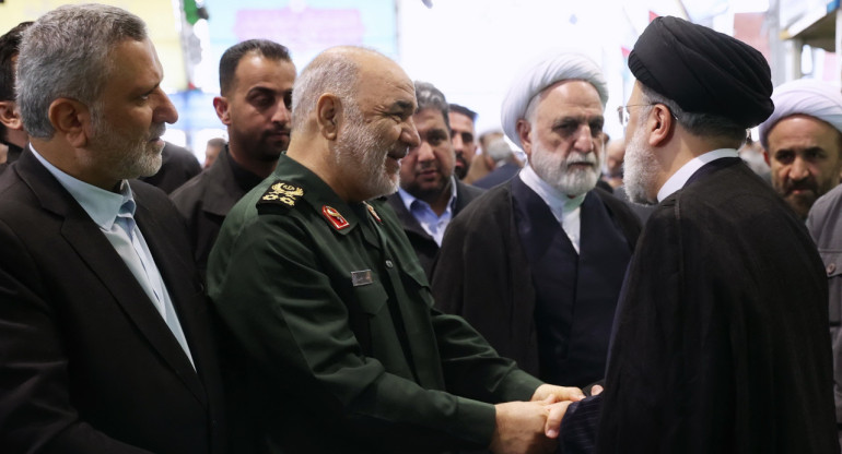 Hosein Salamí, jefe de la Guardia Revolucionaria de Irán. Foto: Reuters.