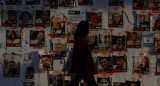 Posters de algunos de los rehenes desaparecidos. Foto: Reuters