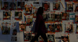 Posters de algunos de los rehenes desaparecidos. Foto: Reuters