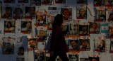 Posters de algunos de los rehenes desaparecidos. Foto: Reuters