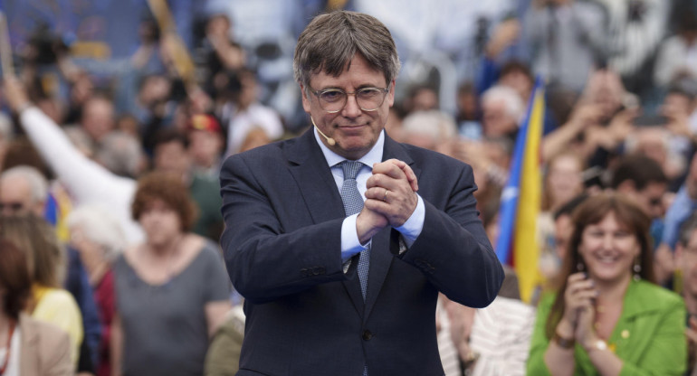 Carles Puigdemont. Foto: EFE.