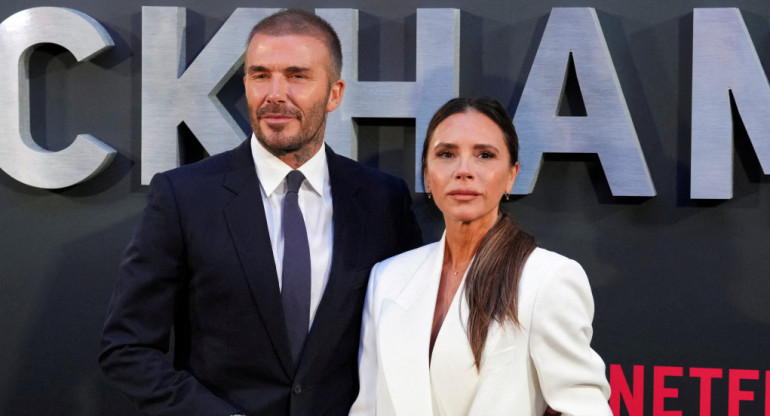 David y Victoria Beckham. Foro: Reuters.
