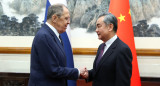 Serguéi Lavrov, ministro de Exteriores de Rusia, en China. Foto: Reuters.