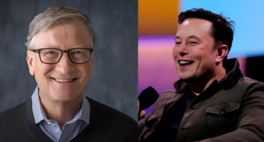 Bill Gates y Elon Musk. Fotos: X.