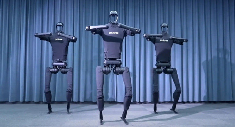 Robot humanoide Unitree H1. Foto: Robótica Unitree.