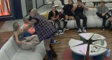 El beso de Furia a Coty que sorprendió a todos. Foto: captura Telefe.