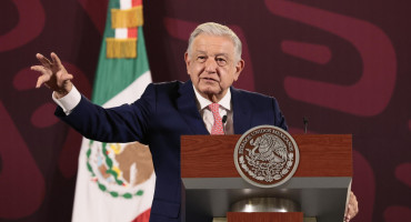 López Obrador sobre el allanamiento a la Embajada de México en Quito. Foto: EFE.