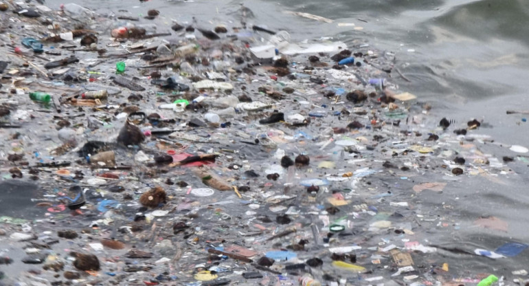 Residuos de plástico. Foto: EFE