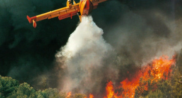 Incendios en Canadá. Foto: EFE.