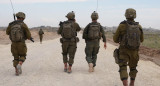 Soldados israelíes en la Franja de Gaza; guerra Israel-Hamás: Foto: X @idfonline