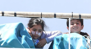 Niños refugiados. Foto: EFE