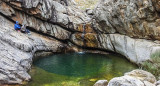 Olla del Napostá, Sierra de la Ventana. Foto Instagram @turismosierradelaventana