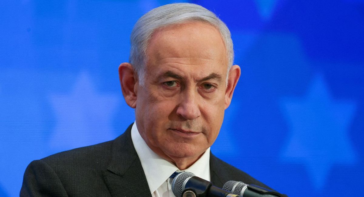Benjamín Netanyahu, primer ministro de Israel. Foto: Reuters