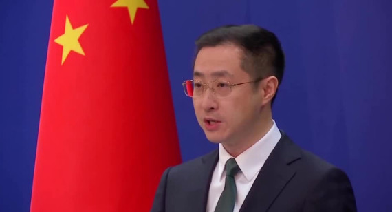 Lin Jian, vocero de Exteriores chino. Foto: Reuters.