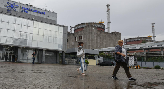 Central nuclear de Zaporiyia. Foto: EFE