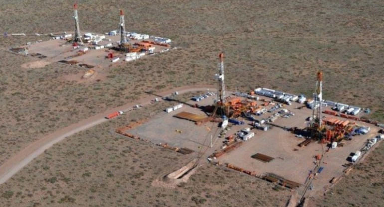 Fracking en Vaca Muerta. Foto: NA