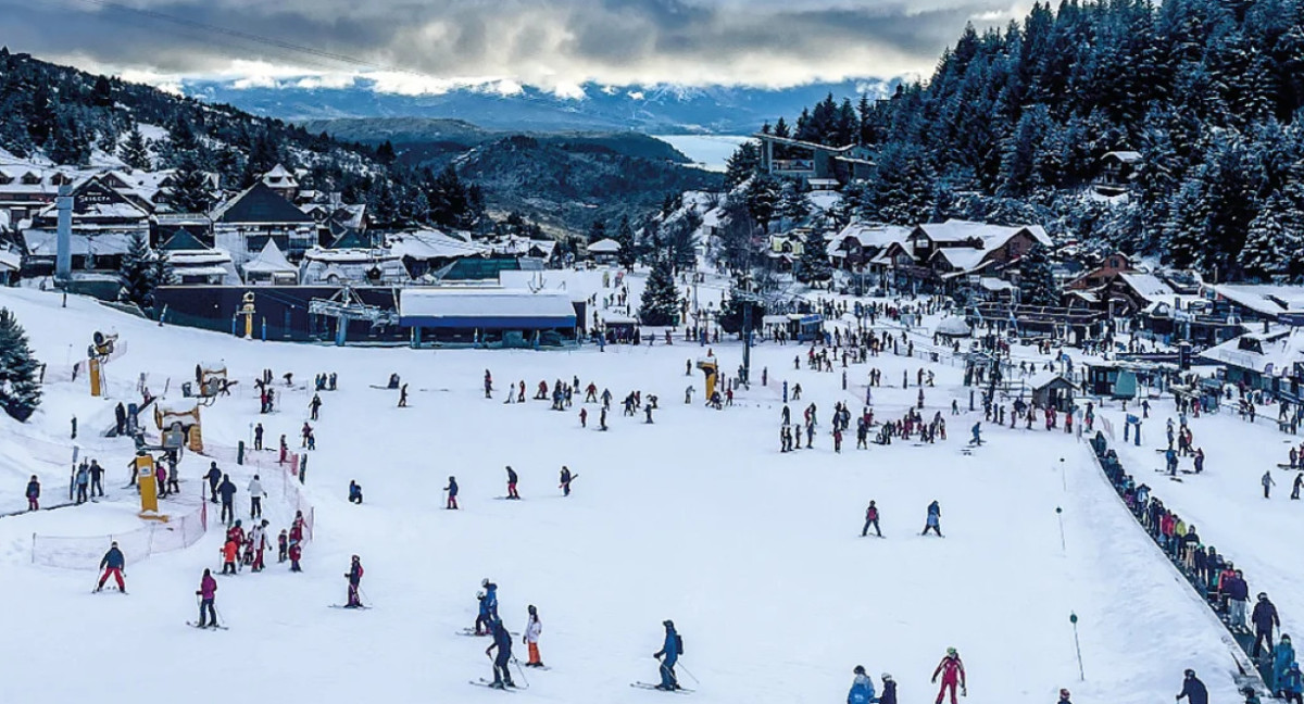 Cerro Catedral de Bariloche. Foto NA.