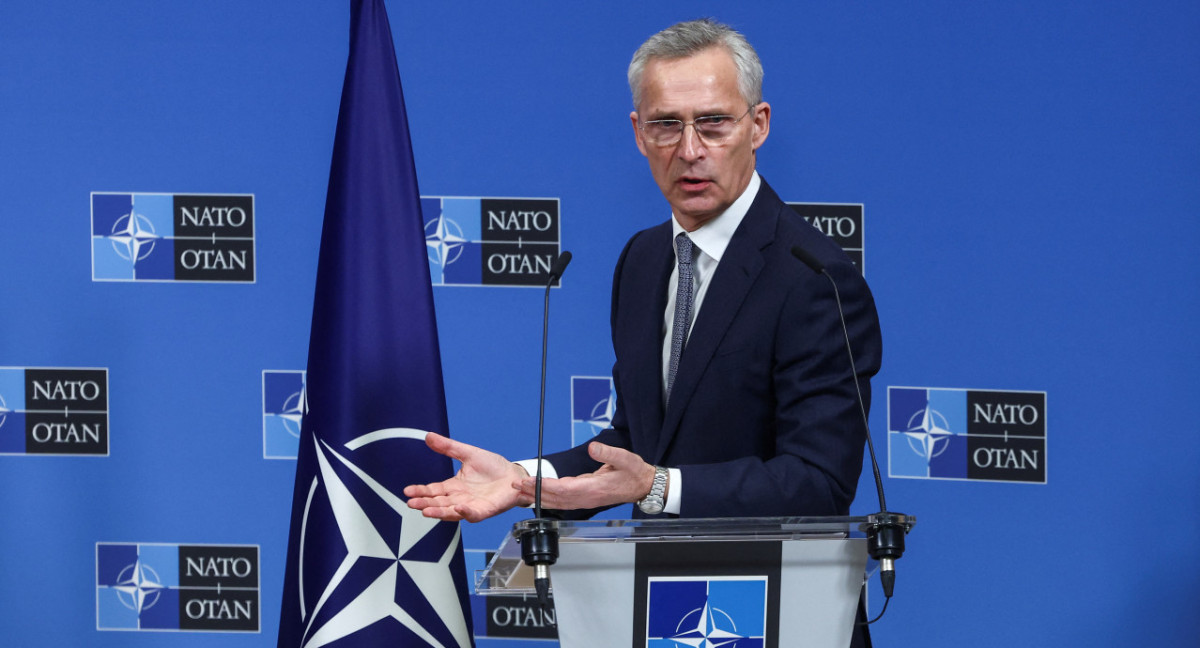 Jens Stoltenberg, secretario general de la OTAN. Foto: Reuters.
