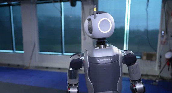 Atlas, el nuevo robot humanoide eléctrico de Boston Dynamics. Foto: Captura.