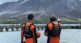 Volcán Ruang, en Indonesia. Foto: EFE.