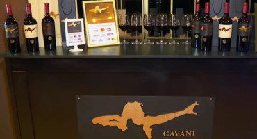 Presentación de marca de vino de Edinson Cavani en Uruguay. Foto: NA.