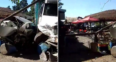 Accidente fatal en la Ruta 2. Foto: captura de video
