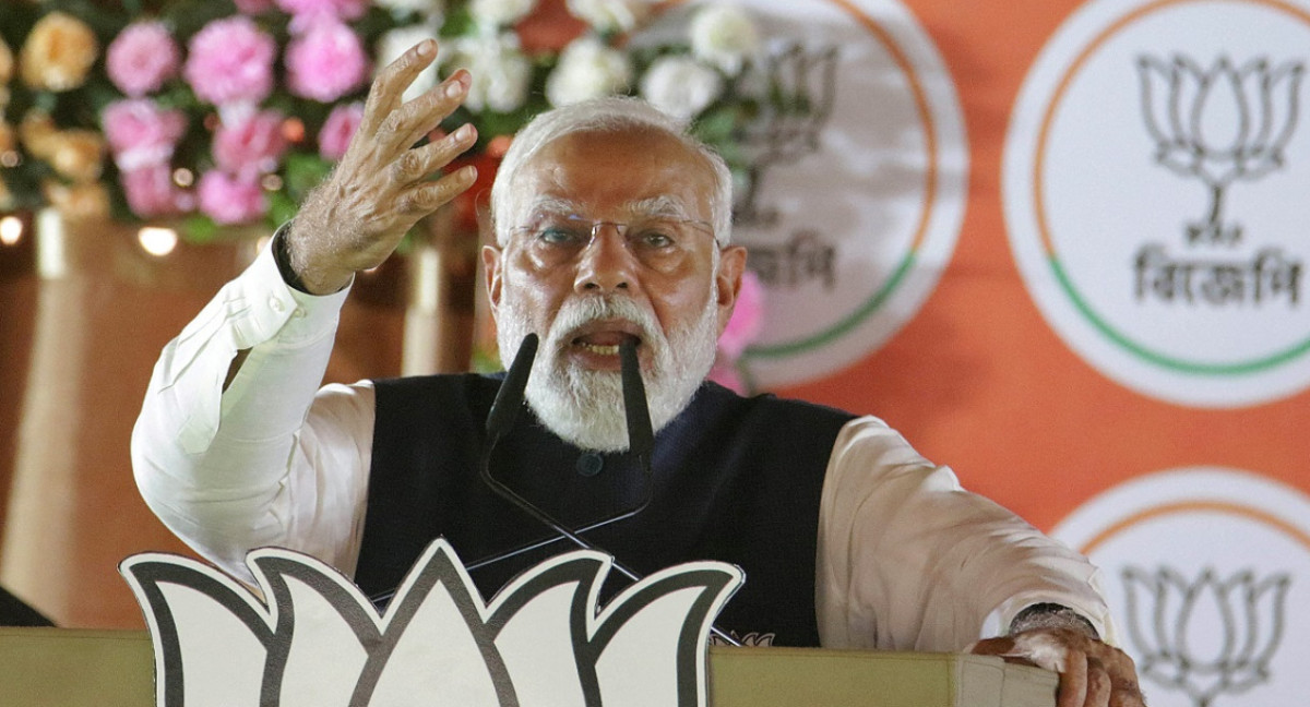 Narendra Modi, primer ministro de India. Foto: Reuters