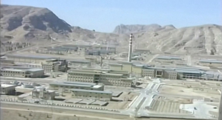 Instalaciones nucleares en Isfahán, Irán. Foto: Reuters.