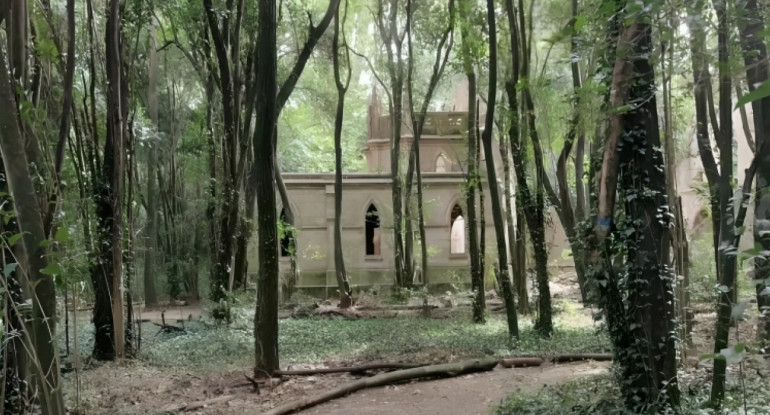La mansión abandonada de Montelén. Foto: Instagram /montelenarg.