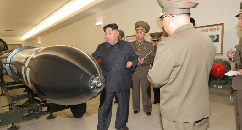 Kim Jong-un, Corea del Norte. Foto: EFE.
