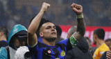 Lautaro Martínez, campeón de Serie A. Foto: Reuters