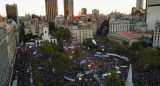 Marcha Federal Universitaria en el centro porteño. Foto: NA.