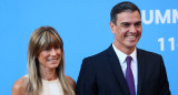 Pedro Sánchez y su esposa, Begoña Gómez. Foto: Reuters.