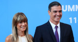 Pedro Sánchez y su esposa, Begoña Gómez. Foto: Reuters.