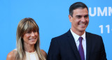 Pedro Sánchez y su esposa, Begoña Gómez. Foto: Reuters.