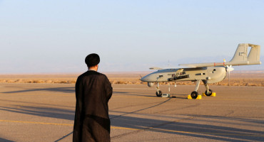 Iranian drones.  Photo: Reuters