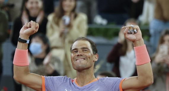 Rafael Nadal, tenis. Foto: EFE