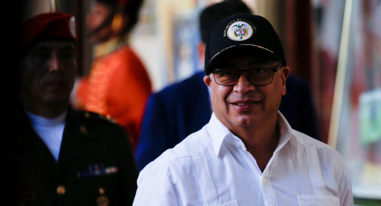 Gustavo Petro, presidente de Colombia. Foto: Reuters