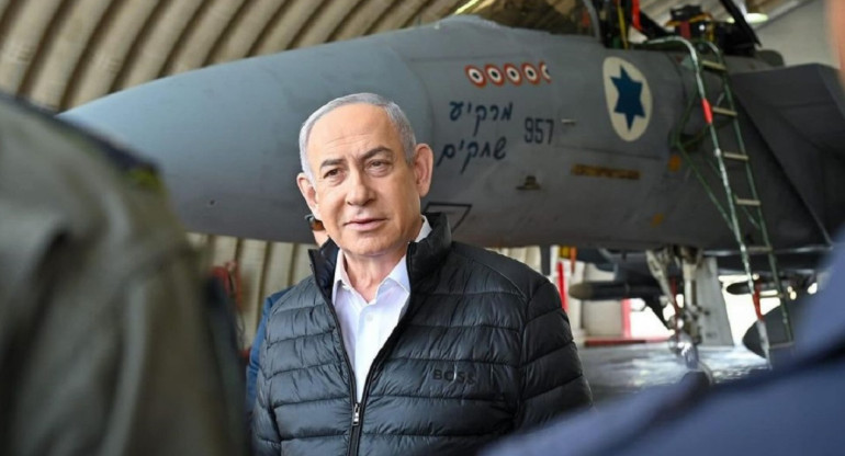 Benjamín Netanyahu, primer ministro de Israel. Foto: Instagram @b.netanyahu