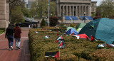 Manifestaciones en universidades de Estados Unidos contra el genocidio en Gaza. Foto: Reuters.