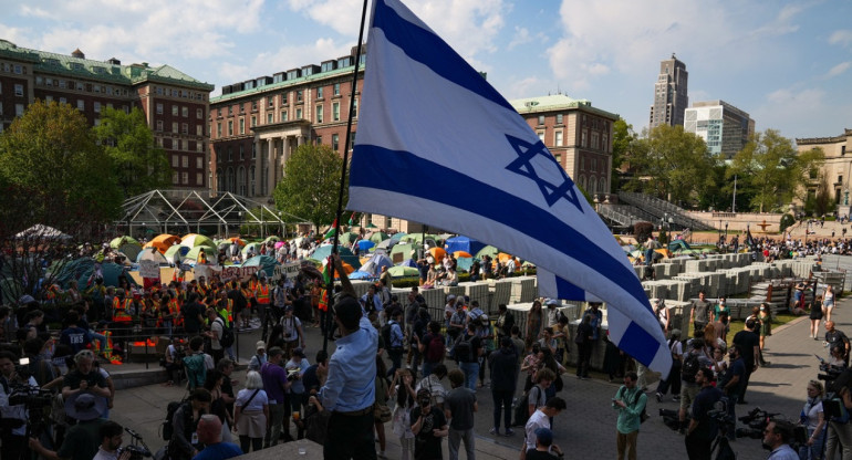 Bandera de Israel. Foto: Reuters.